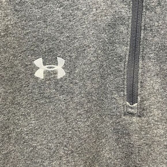Under Armour Men’s 2XL Boston Bruins Gray 1/4 Zip Pullover Alternate B Coldgear - Picture 6 of 15
